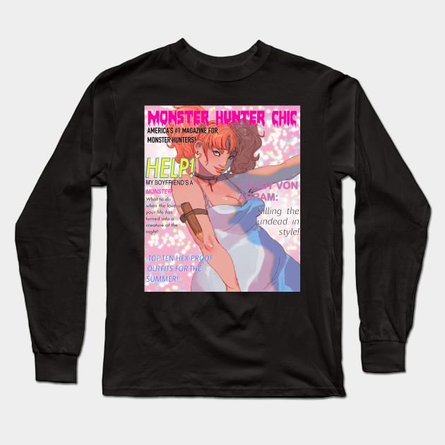 Candy Magazine Cover Long Sleeve T-Shirt by cxffncase